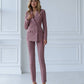 Double-breasted jacket and pants suit