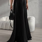 Black lush maxi skirt