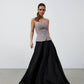 Black lush maxi skirt