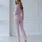 Powder suit double-breasted jacket and trousers