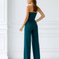 Emerald corset jumpsuit