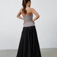 Black lush maxi skirt