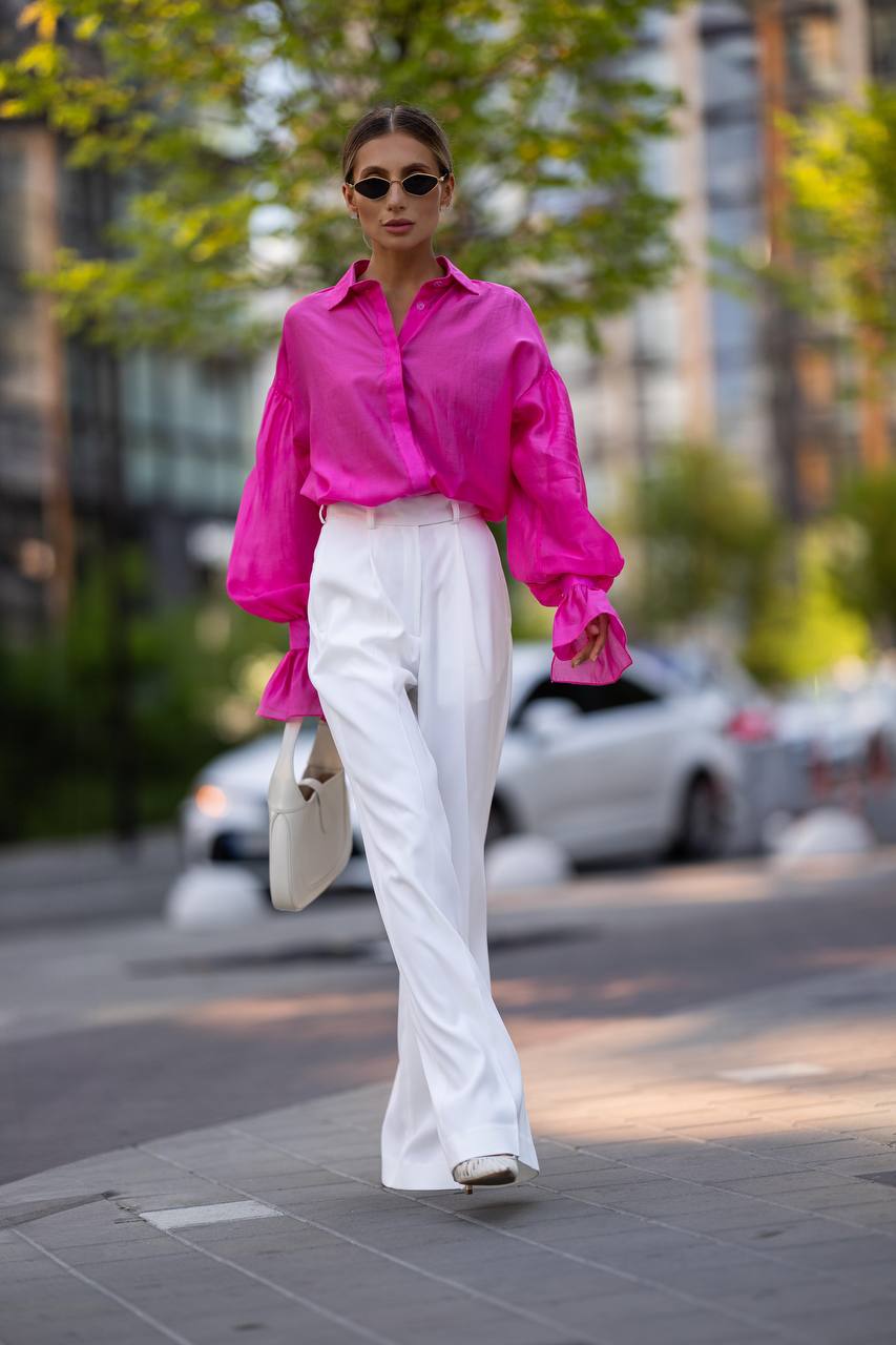 Raspberry transparent shirt