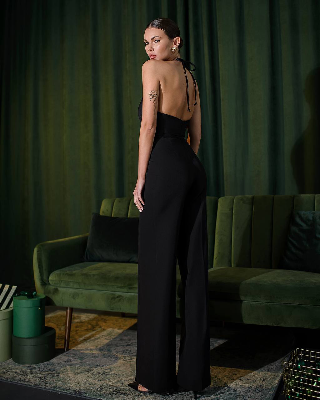 Black elegant jumpsuit