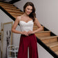 Burgundy palazzo pants